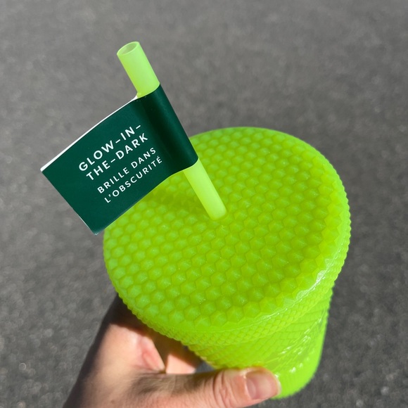 LAST ONE Starbucks 2022 Halloween Lemongrass Glow In The Dark Cup - Picture 2 of 5